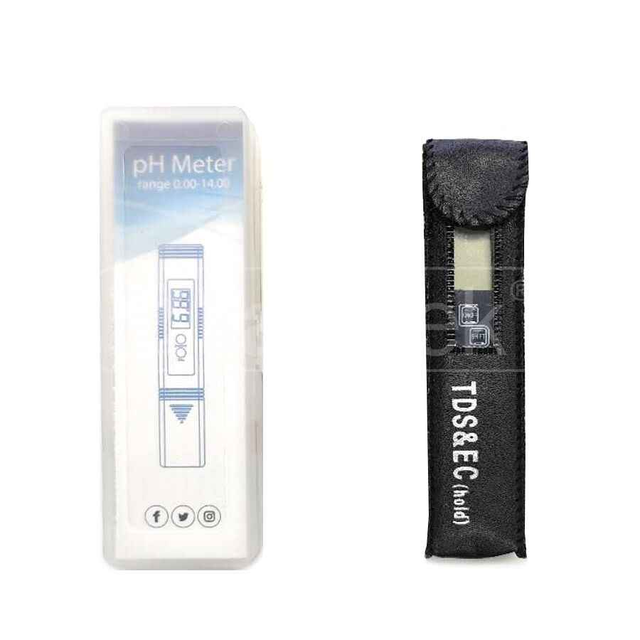 Water Condition Tester Pen Set pH + EC/TDS for Hydroponic Aquarium Pond - Farmtek Australia