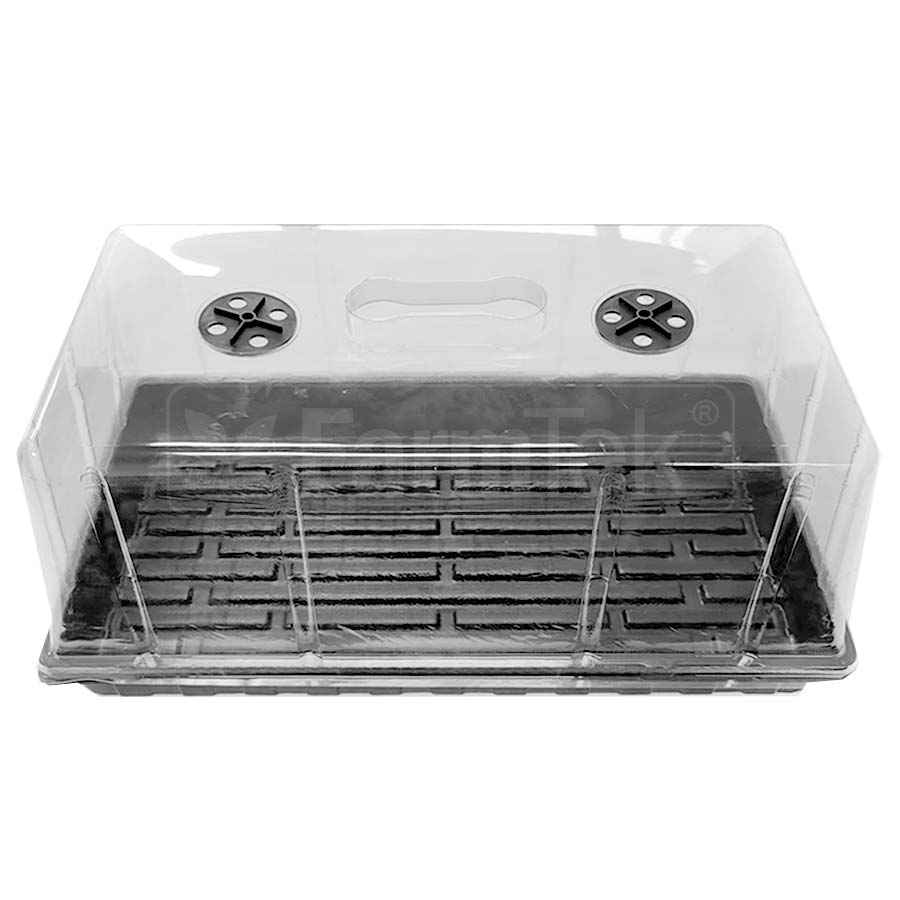 3x 1020 Seedling Tray Thickened 280g Propagation Tray Microgreens (3 Trays)