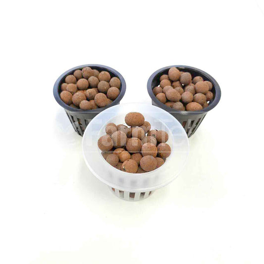 Farmtek Expanded Clay Pebbles For Plants Hydro Clay Balls 8-16mm Mix 45L Pack