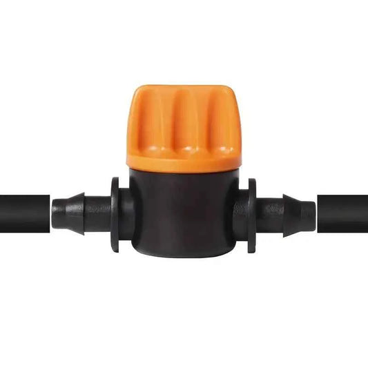 20pcs Mini Garden Hose Valves Plastic Irrigation Hose Valve Switch