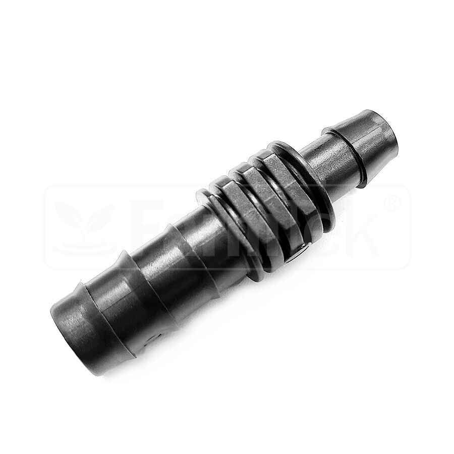 13/20mm Conversion Coupling for PE tubes hydroponics irrigation - Farmtek Australia