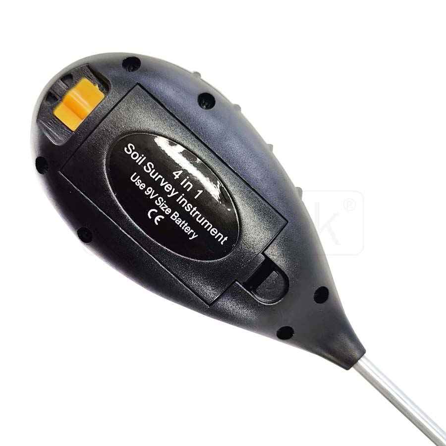LCD 4 in 1 Soil Condition Tester pH Temperature Sunlight Moisture - Farmtek Australia