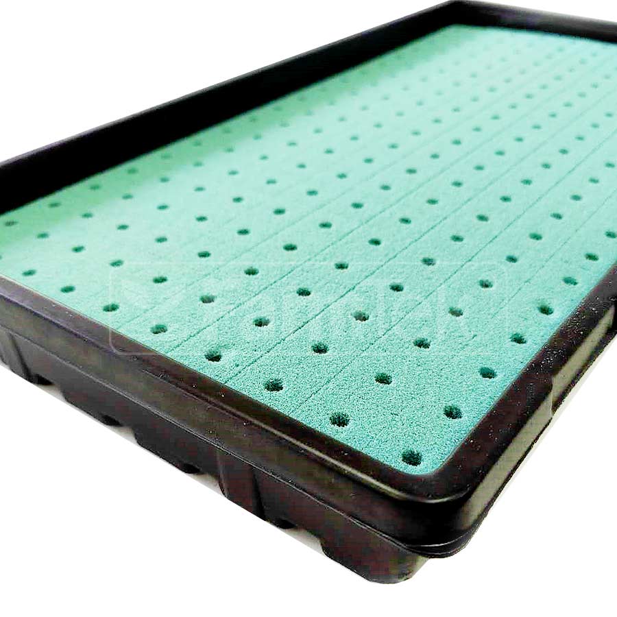 Farmtek AquaCube Seedling Plug 36x36x40mm Germination Starter Cubes (980 cubes/10 Sheets/1 Box @ $0.10/cube)