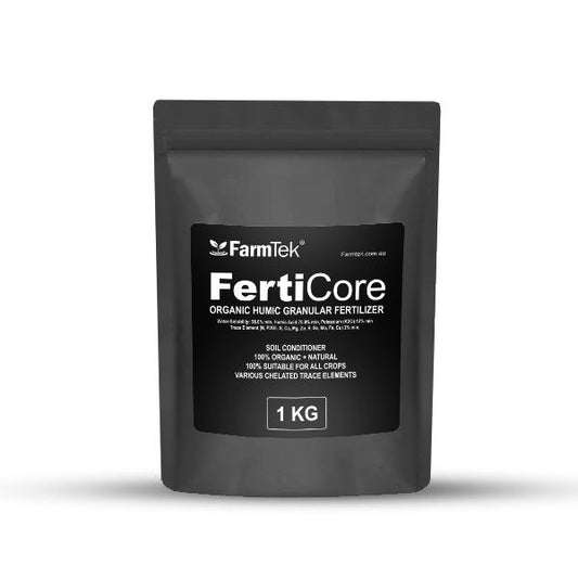 FertiCore™ Effective Mineral Humic Acid (60-70%) Potassium Granule 4-6mm + Fulvic Acid (5-10%) 1Kg