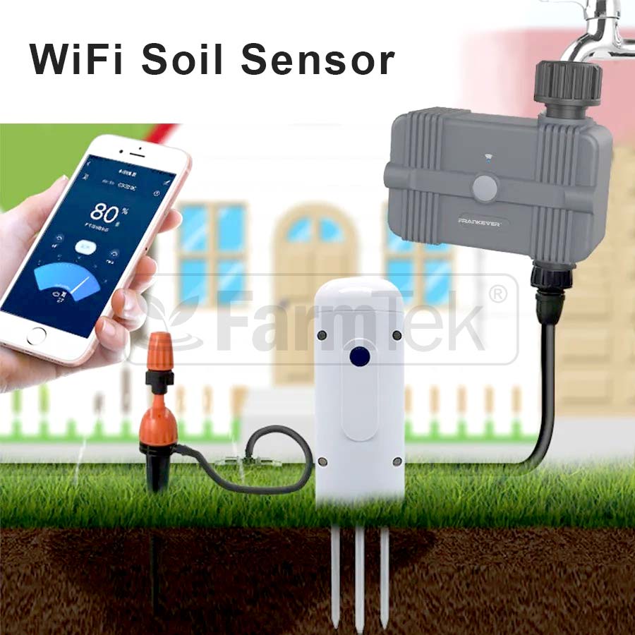 IoT Soil Condition Tester Sensor Moisture + Temperature (WIFI)