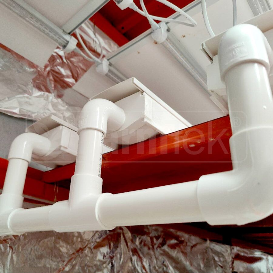 Pressure PVC Elbow 32x3mm White