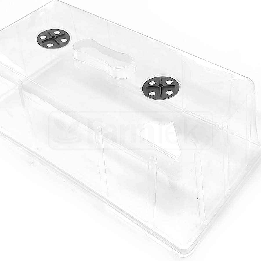 PVC Dome With Vents For Hydroponic Seedling Propagation Tray - Farmtek Australia