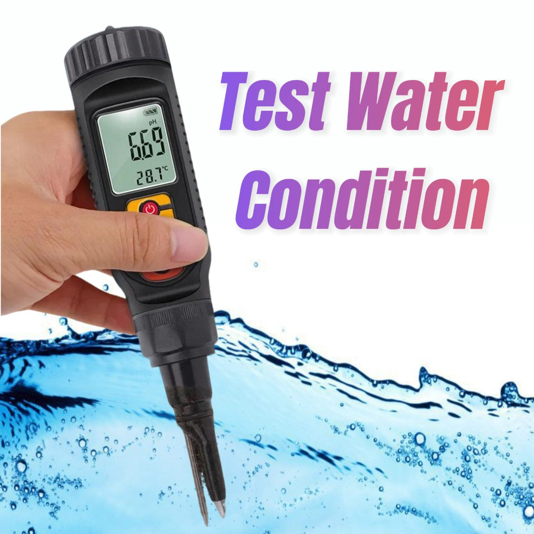 3 in 1 Water Soil Condition Tester Food PH/EC/Temperature Portable Tester (PH86)