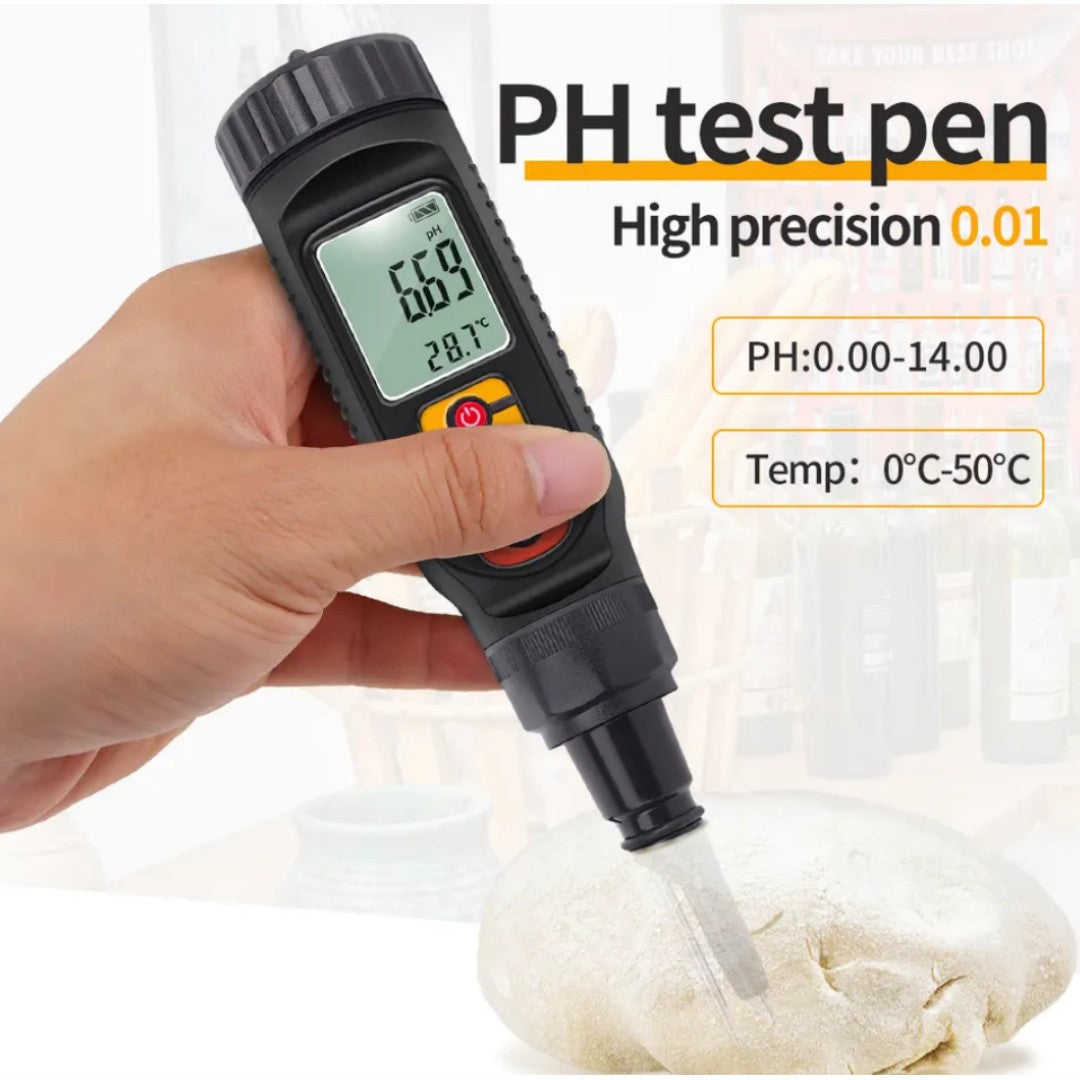 3 in 1 Water Soil Condition Tester Food PH/EC/Temperature Portable Tester (PH86)