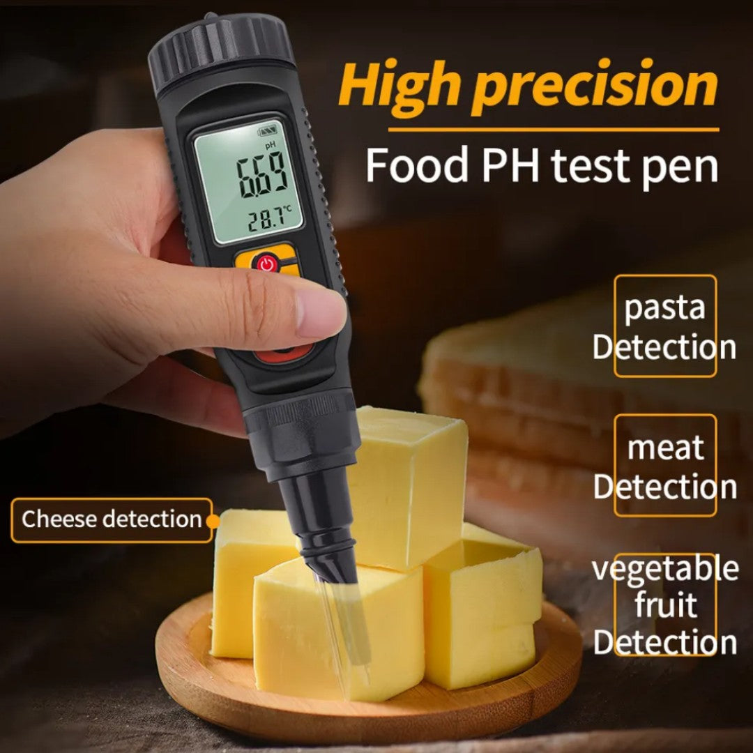 3 in 1 Water Soil Condition Tester Food PH/EC/Temperature Portable Tester (PH86)