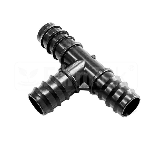 25mm T Joint for PE tubes hydroponics irrigation