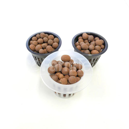 Farmtek Expanded Clay Pebbles For Plants Hydro Clay Balls 8-16mm Mix 5L Bag