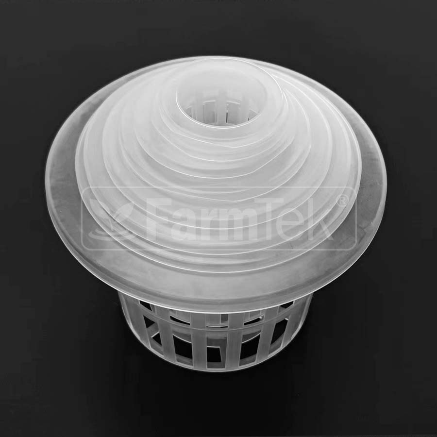 10pcs #100 Hydroponic Net Pots 100mm Mesh Pots Baskets Aeroponic