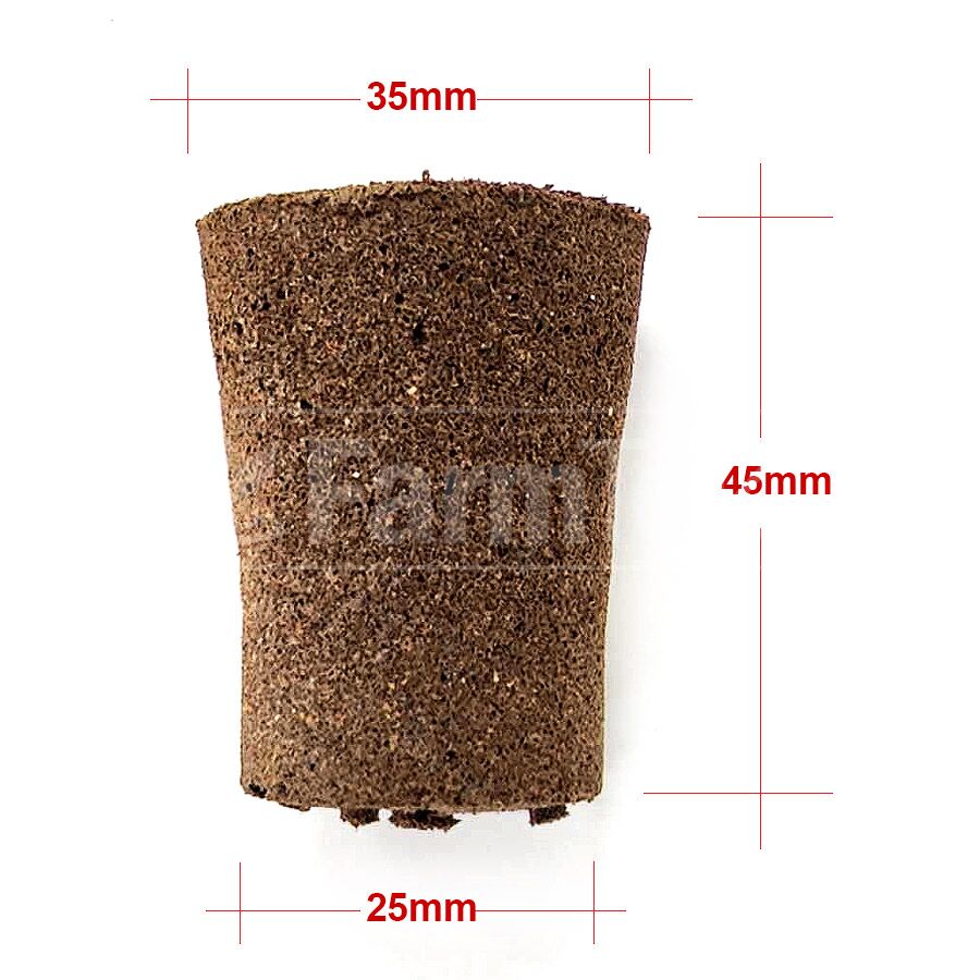 Moss Peat Sponge Plug The Best Hydroponics Grow Medium for 2" Netpots (Pack of 20)