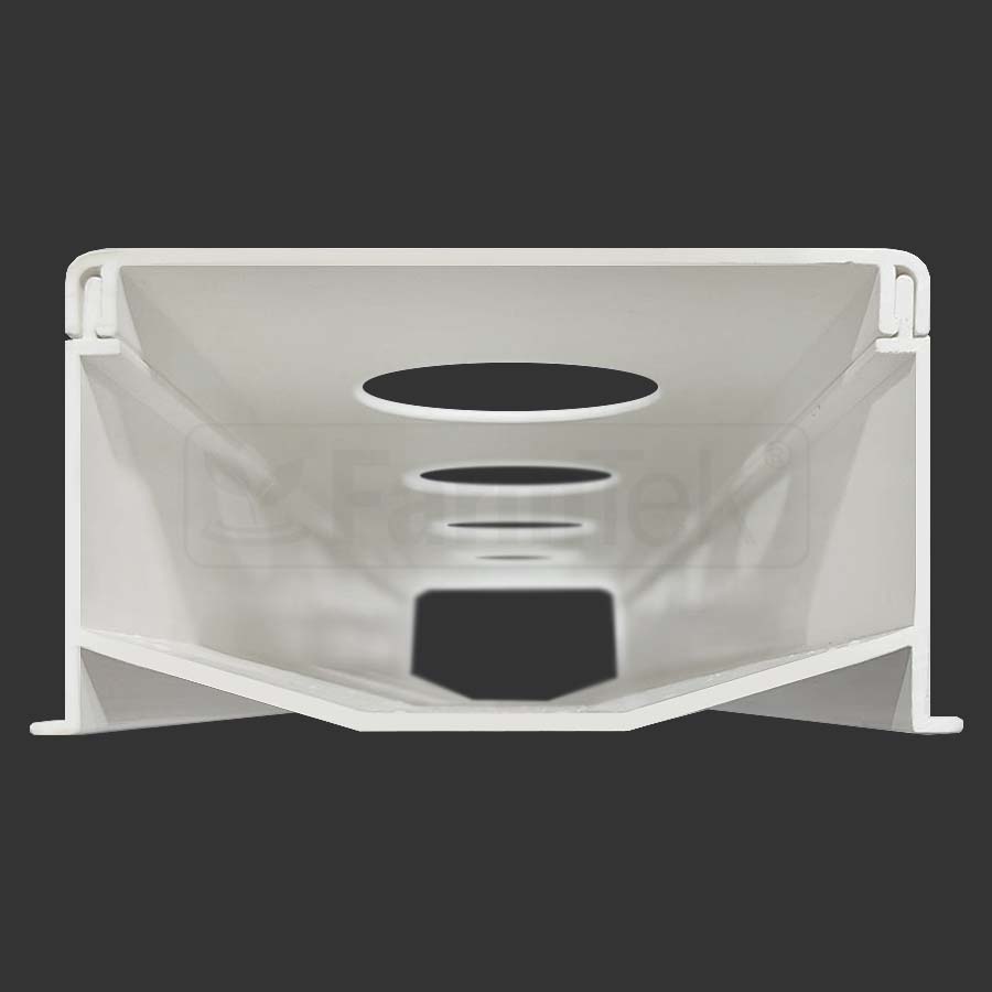 FarmTek® Hydroponic NFT Channels Nutrient Film Technique 100x50 2.9M + Lid (200mm Hole Distance) SELF PICKUP ONLY