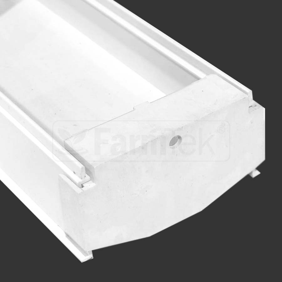 FarmTek® Hydroponic NFT Channels Inlet End Cap 100x50mm